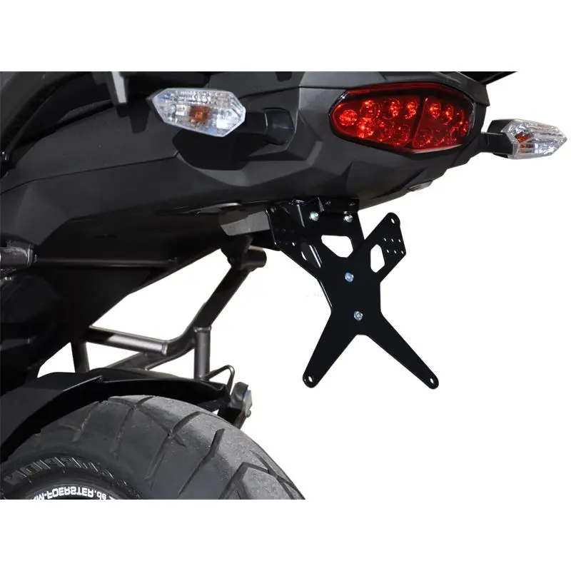 IBEX Kennzeichenhalter X-Line für Kawasaki Versys 1000 * 2012 - 2016 Markenprodukt