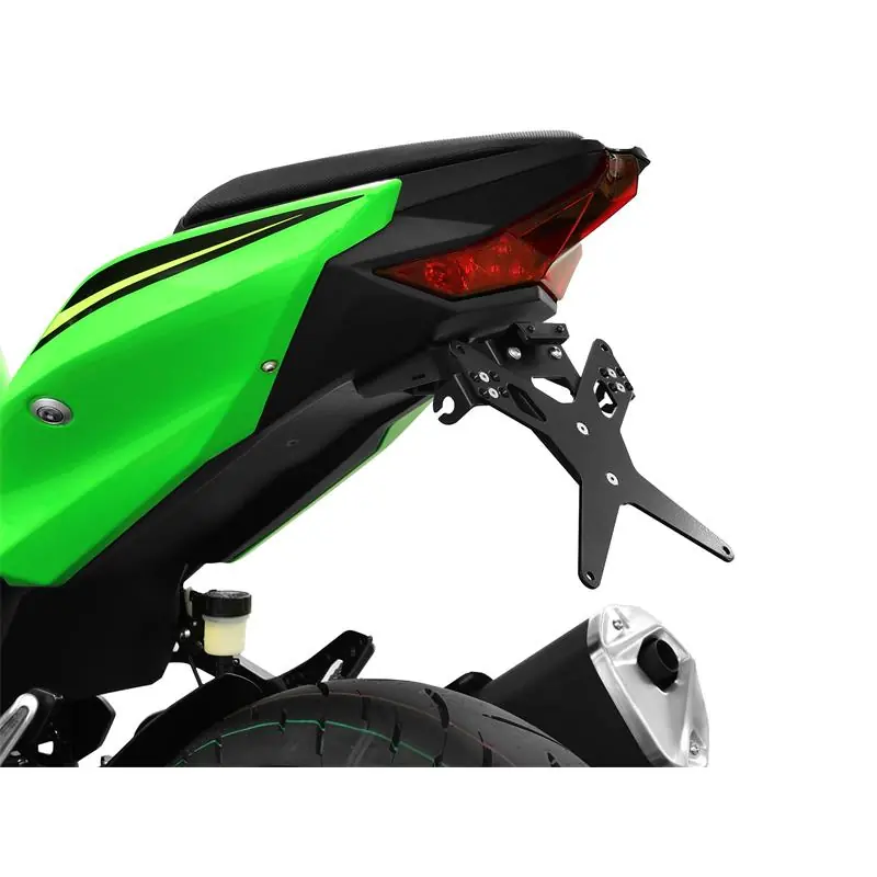 IBEX Kennzeichenhalter X-Line für Kawasaki Z400 * 2019 - 2022 Expressversand