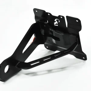 IBEX * seitl. Kennzeichenhalter für Harley Davidson Softail Cross Bones * 2008 - 2017 Gratis Versand