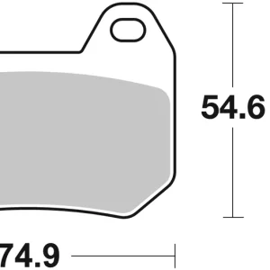 SBS Street Ceramic Bremsbelag 746HF für BMW K 1200 LT * 1999 - 2000 Angebot