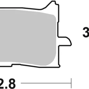SBS Street Sinter Bremsbelag 940HS für HONDA CB 125 R * 2018 - 2019 Aktuell