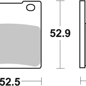 Neuheit SBS Street Sinter Bremsbelag 556LS für SUZUKI GS 500 * 1996 - 2003