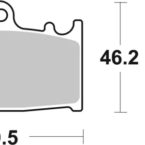 SBS Street Sinter Bremsbelag 789LS für SUZUKI C 1500 Intruder * 2005 - 2010 Kostenfreie Lieferung