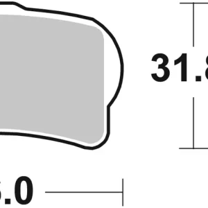 Schnäppchen SBS Offroad Racing Sinter Bremsbelag 939RSI vorne für GAS GAS TXT250 Pro Racing * 2014 - 2019
