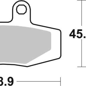 SBS Ceramic Bremsbelag 621HF vorne für KTM MX 500 * 1988 Meistverkauft