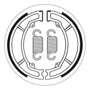 Meistverkauft SBS Bremsbacke hinten für HONDA CN250 Spazio * 1988 - 1992