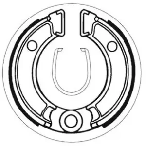 SBS Bremsbacke vorne für HONDA PA50 * 1982 - 1983 Direktkauf