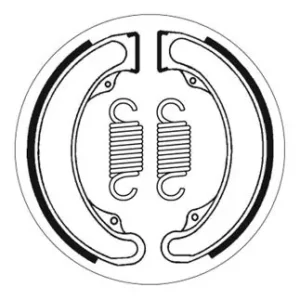 Knallerangebot SBS Bremsbacke vorne für HONDA XL350 * 1976 - 1978