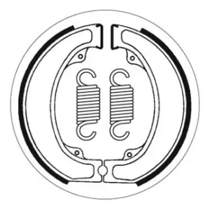 Günstig SBS Bremsbacke vorne für HONDA XL500 SB * 1981