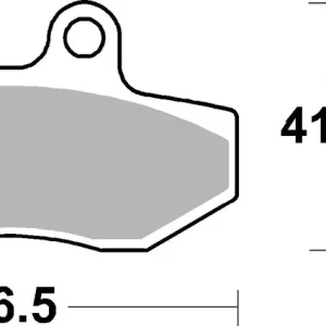 Garantierte Lieferung SBS Ceramic Sinter Bremsbelag vorne für APRILIA SX50 * 2006 - 2013