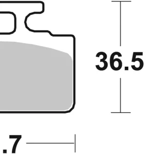 Expressversand SBS Ceramic Sinter Bremsbelag vorne für HONDA NH50 Lead * 1986 - 1993