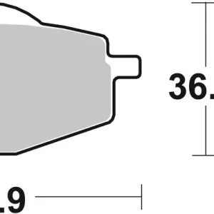 SBS Ceramic Sinter Bremsbelag vorne für YAMAHA 50 Cygnus * 1996 - 2001 Preis Gesenkt
