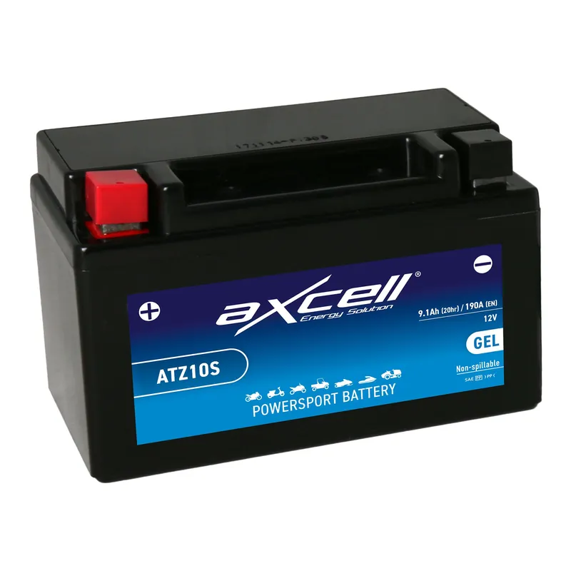 AXCELL Batterie 12V YTZ10S GEL ATZ10S Kostenloser Rückversand