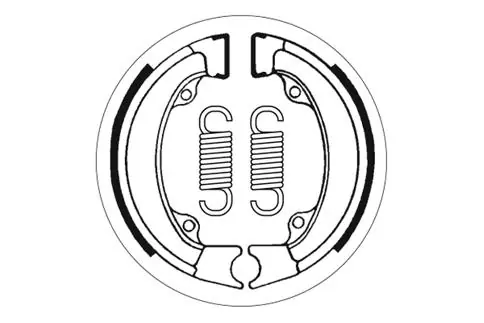 SBS Scooter Bremsbacke hinten für HONDA NH80 Lead Scooter * 1986 - 1995 Ausverkauf