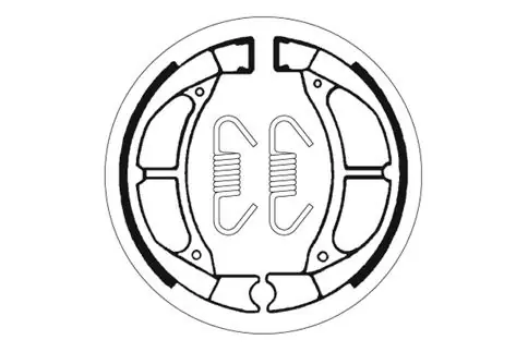 Jetzt Kaufen SBS Scooter Bremsbacke vorne für YAMAHA CY50 F Jog * 1994