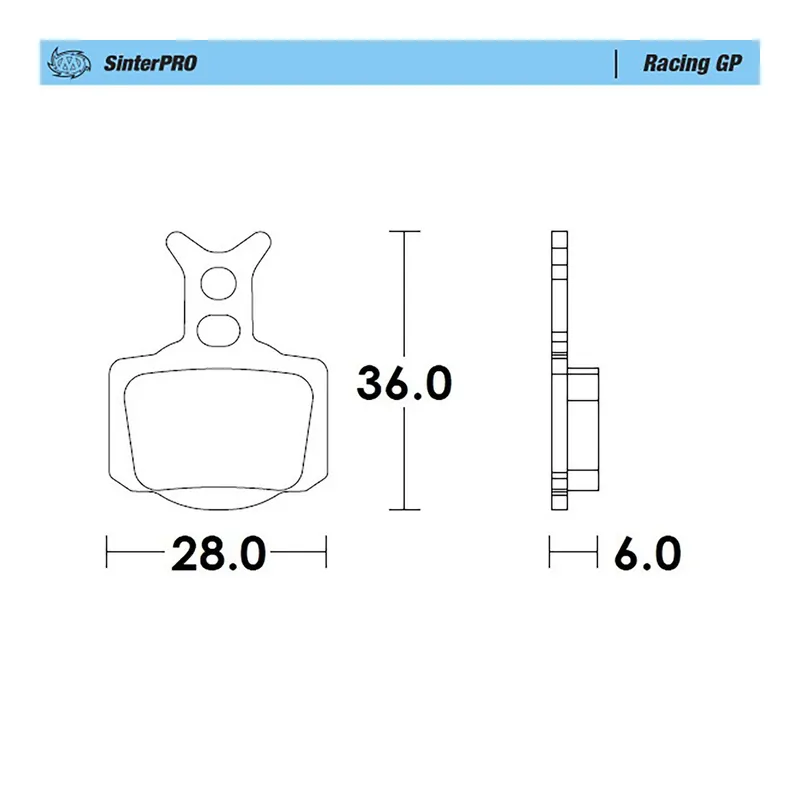 Sonderaktion Moto-Master Bremsbelag Racing 82811