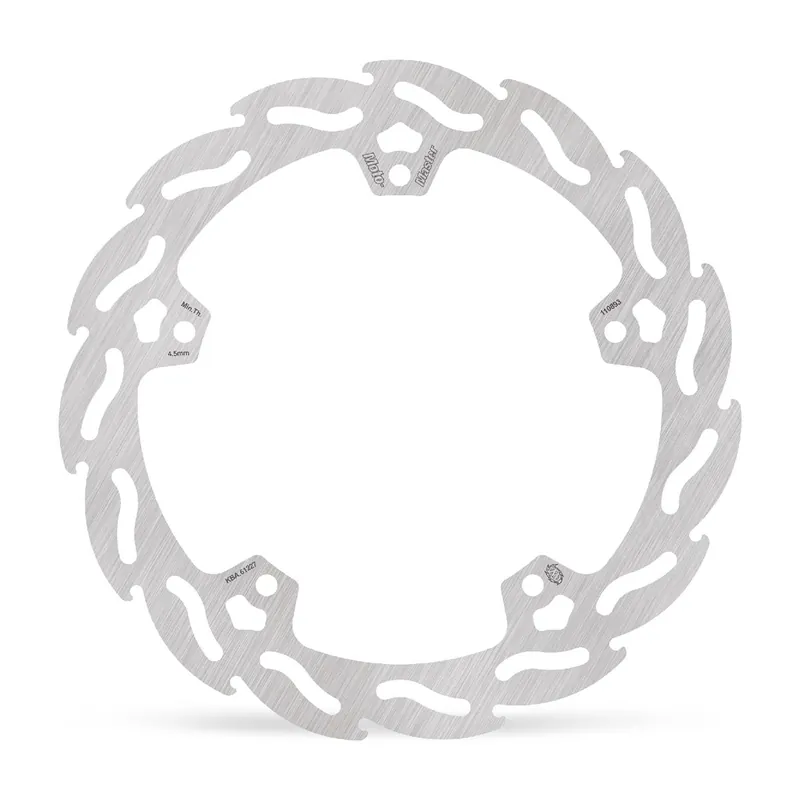 Markenware Moto-Master Bremsscheibe Flame hinten starr 110893