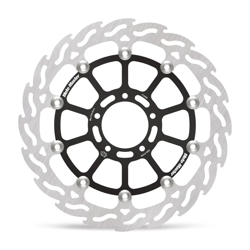 Moto-Master Bremsscheibe Racing Flame vorne links schwimmend 5,5mm 112408 Abverkauf