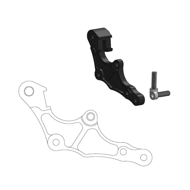 Moto-Master Bremssattel-Adapter Supermoto Street Adapter 320 mm Ø 211126 Neu