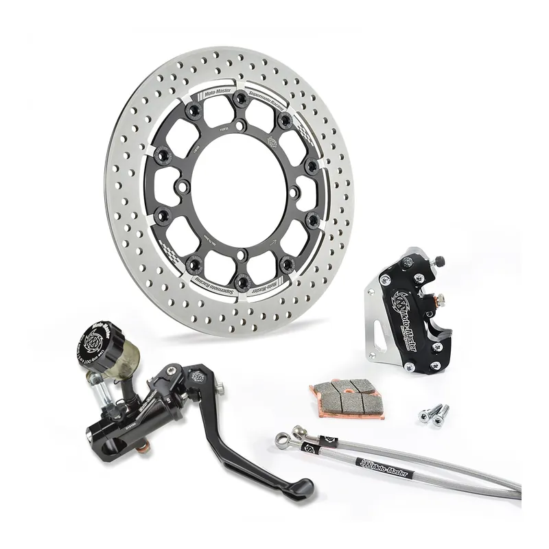 Moto-Master Supermoto Kit 320 Halo Bremsscheibe Bremssattel Bremspumpe 313076R Nur Heute