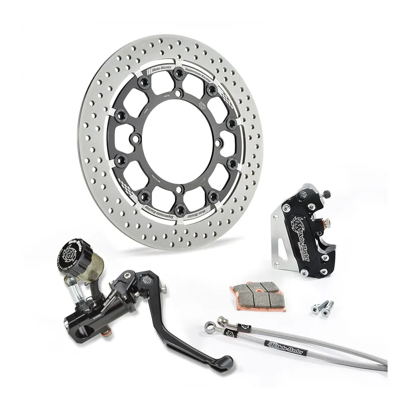 Moto-Master Supermoto Kit 320 Halo Bremsscheibe Bremssattel Bremspumpe 313085R Solange Der Vorrat Reicht
