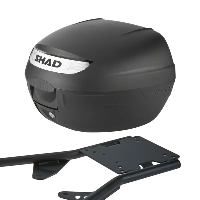 SHAD Topcase inklusive Gepäckträger Komplettset 26 Liter 194-159-0511 Kracherpreis