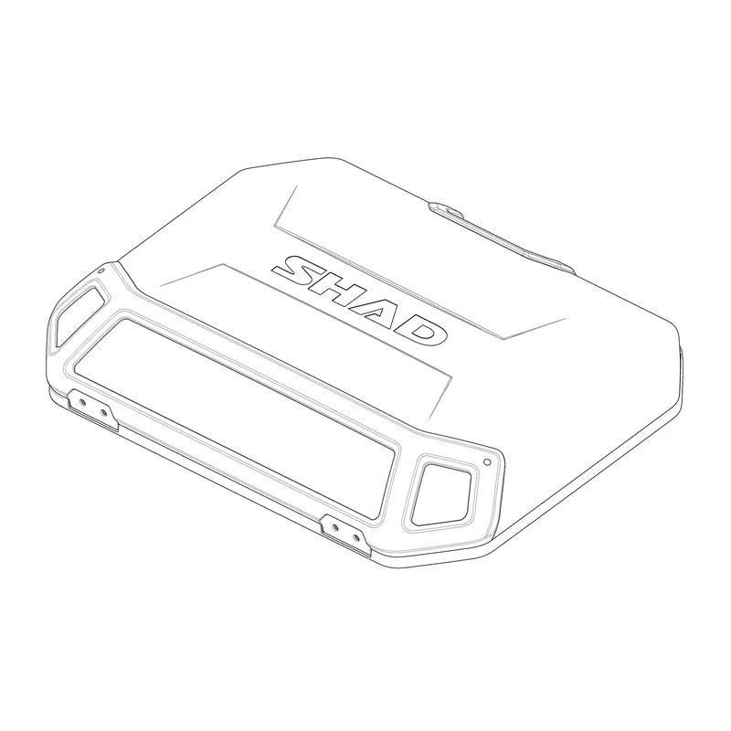 Sale SHAD Cover f. Terra Seitenkoffer schwarz TR36L, TR36R, TR47L, TR47R 203163RB