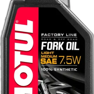 MOTUL FORK OIL FACTORY LINE LIGHT/MEDIUM 7.5W 1L. Markenware