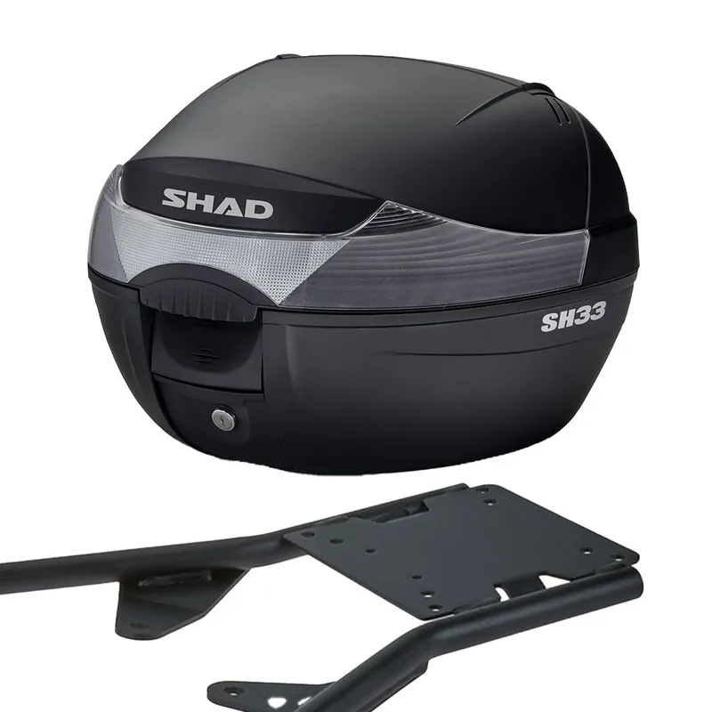 Neu Im Sortiment SHAD Topcase inklusive Gepäckträger Komplettset 33 Liter 194-159-0746