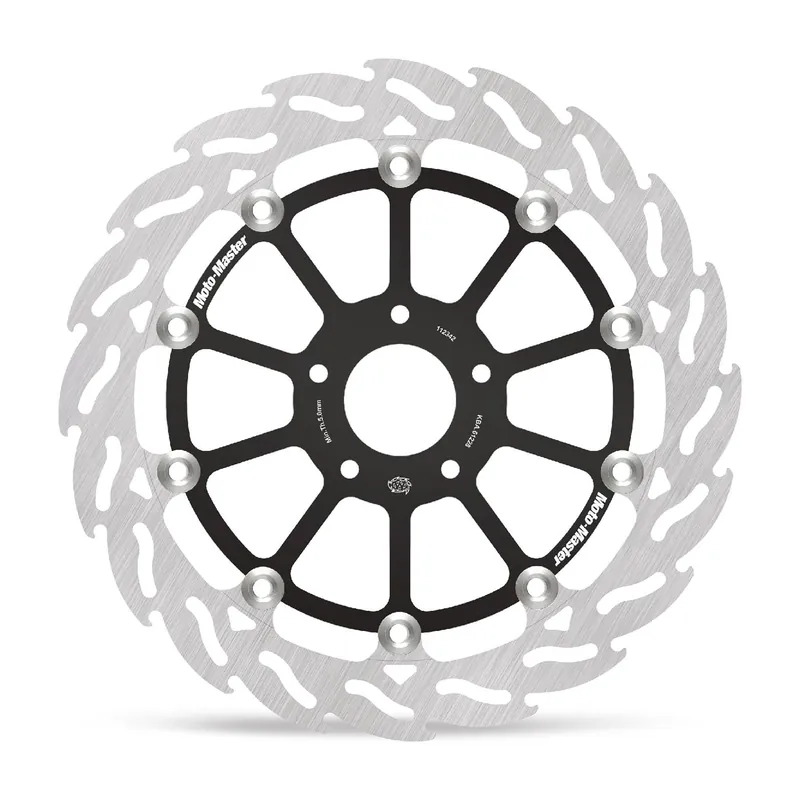 Schnäppchen Moto-Master Bremsscheibe Racing Flame vorne rechts schwimmend 5,5mm 112342