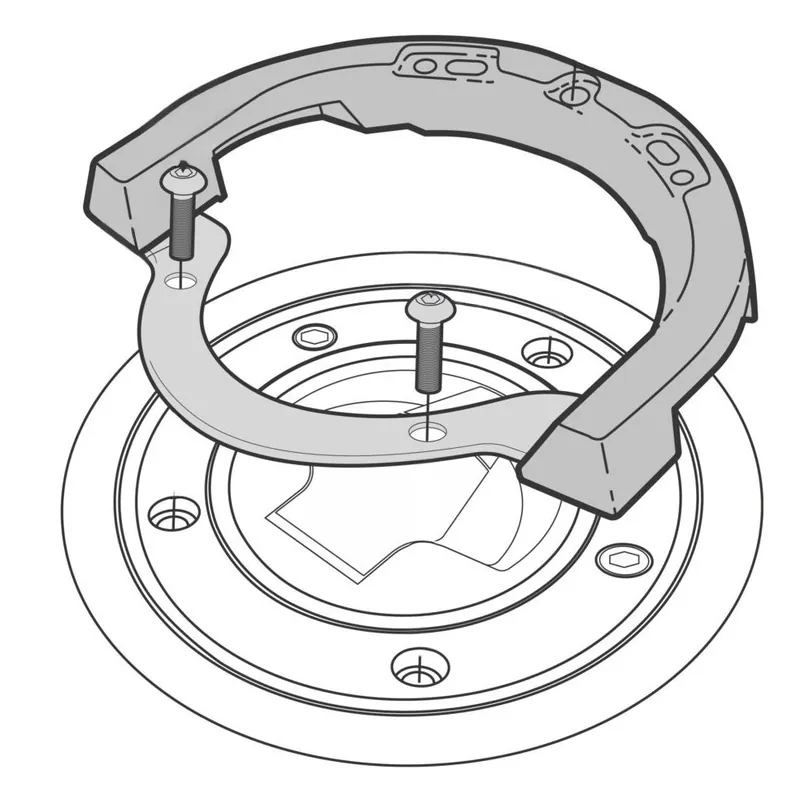 SHAD Click System Fitting Kit K010CS Schneller Versand