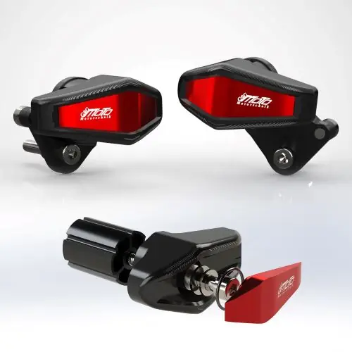 GSG Sturzpads ‚STREET‘ für Kawasaki ZZR 1400 (2012 - 2015)-Copy Schnäppchen