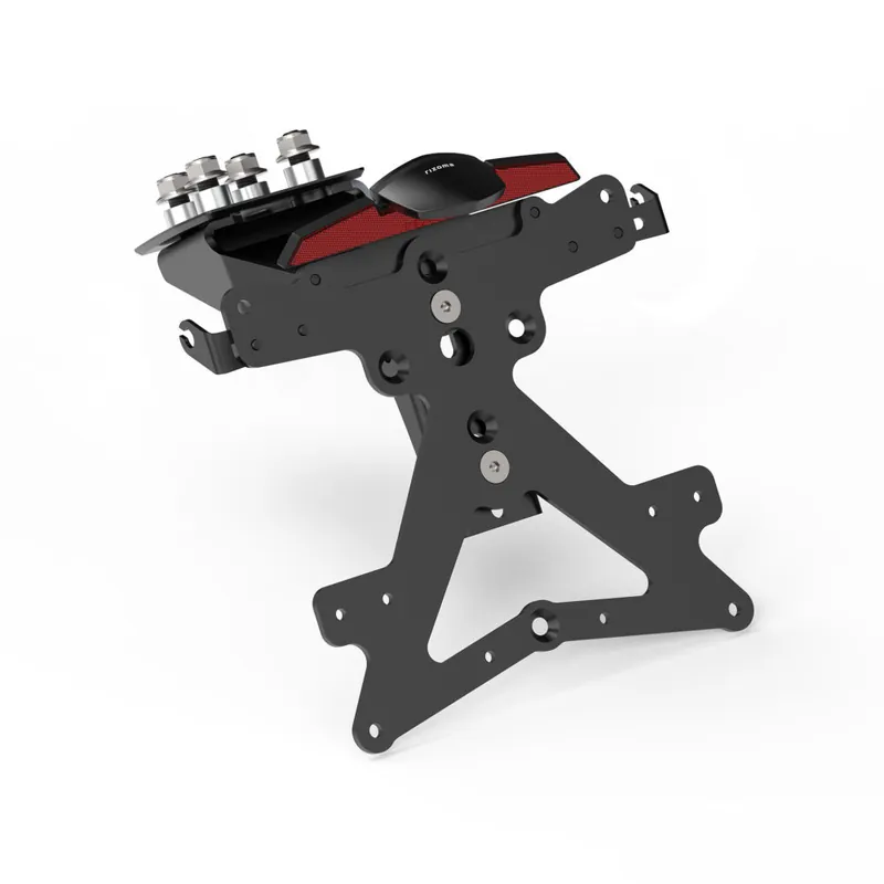 Expressversand Rizoma Kit Kennzeichträger Fox für Kawasaki Ninja ZX4RR 2024-2025