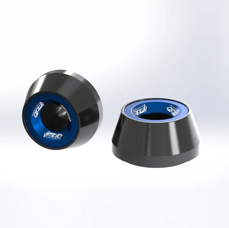 Geprüft GSG Achspads ‚GRIND‘ für Kawasaki Z 1000 (2003 – 2009), Vorderachse