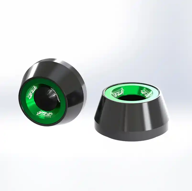 Begrenztes Angebot GSG Achspads ‚GRIND‘ für Kawasaki Kawasaki ZX-9R B1 / B2 / B3 / B4 (1994 – 1997),Hinterachse