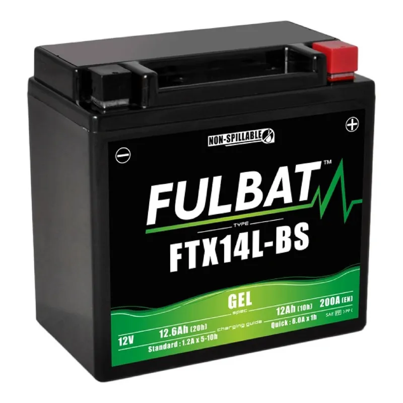 Finale Aktion Fulbat Batterie 12V 10AH YTX14L-BS Gel 621-159-001