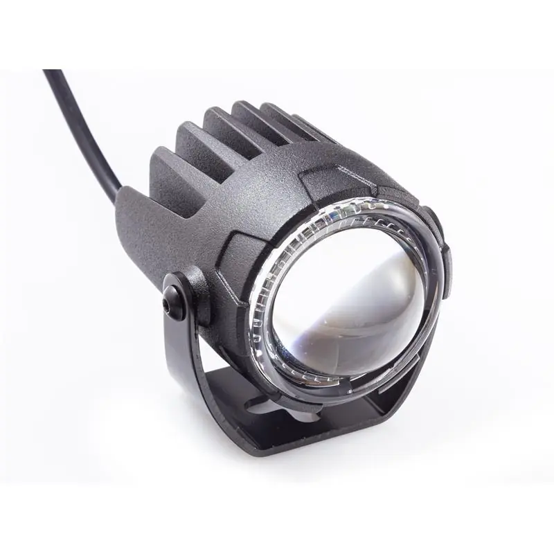 Neue Kollektion LED Fernscheinwerfer High-Beam matt schwarz