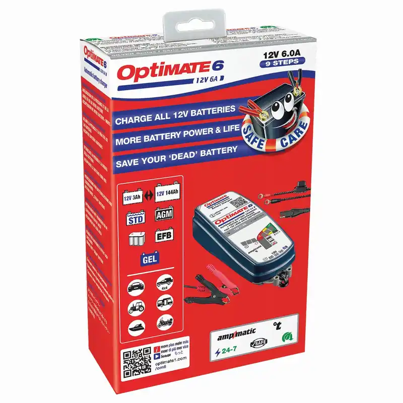 Gratis Versand tecMate Optimate 6 Select Batterieladegerät