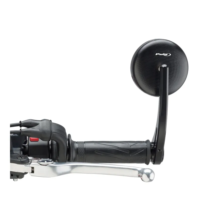 Preisreduziert Puig Lenkerendenspiegel 9691N Aluminium schwarz inkl. Adapter 121-253-0120