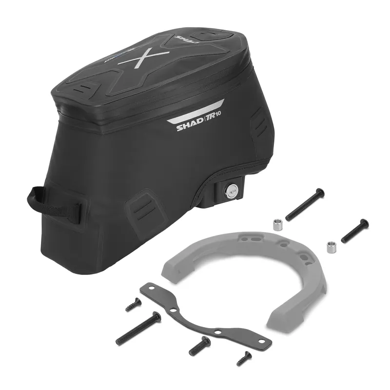 Gratis Versand SHAD Tankrucksack TR10CL Click System inkl. Fitting Kit 194-159-1055
