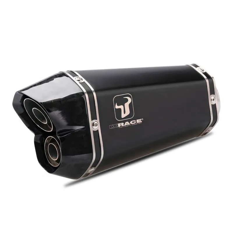 Markenware IXRACE Auspuff M8 Black Series A2 + 91kw MK 7030 B